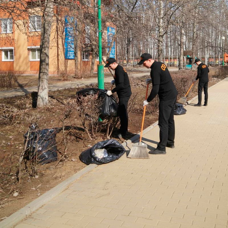 Уборка территории  в Знаменске